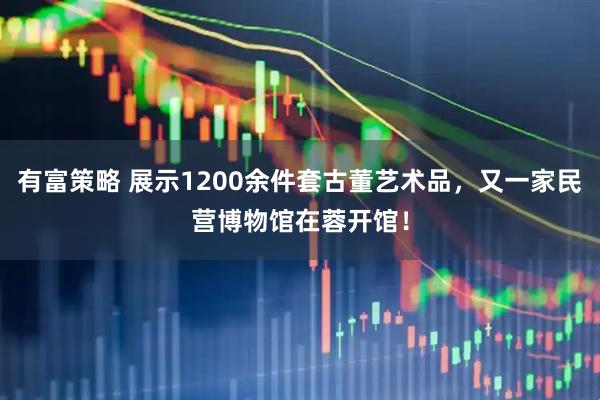 有富策略 展示1200余件套古董艺术品，又一家民营博物馆在蓉开馆！