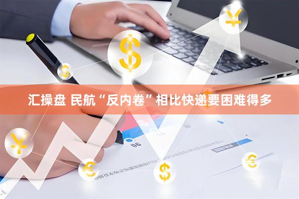 汇操盘 民航“反内卷”相比快递要困难得多