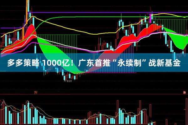 多多策略 1000亿！广东首推“永续制”战新基金